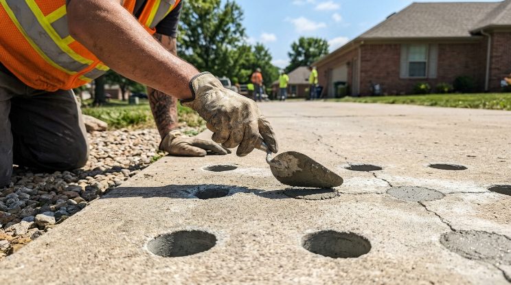 Concrete Leveling & Slab Lifting in Cary, NC